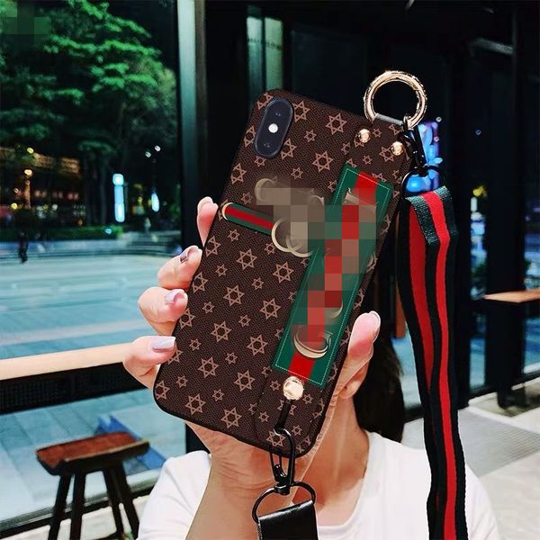 

with box for iphone 11 11pro max xr xs max 7 8 plus designer phone cases fashion letter leather phone cases cover