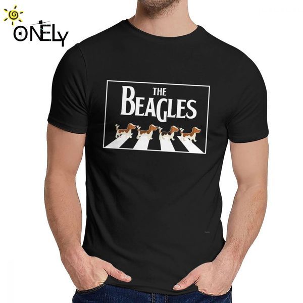 

male tee shirt the beagles cute comfortable novelty classic round neck harajuku streetwear t shirt