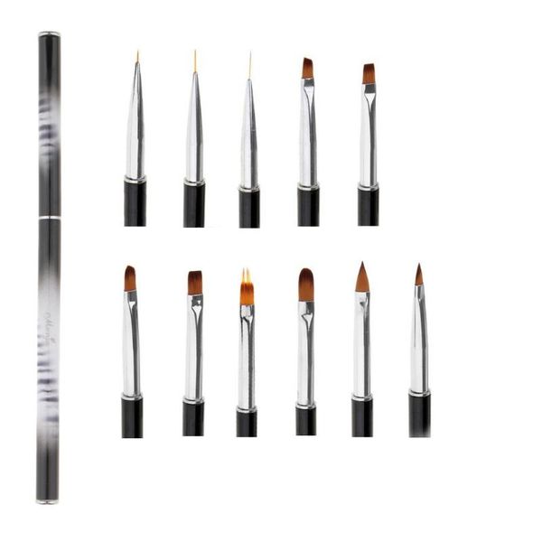

nail art brush liner brush - nail art design drawing painting, Silver;gold