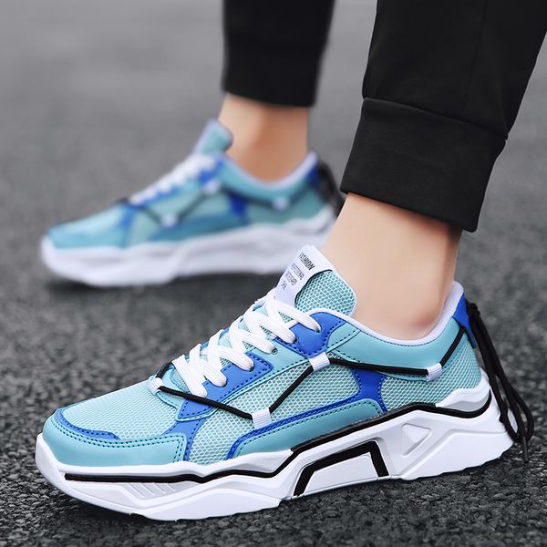 

small size running shoes men breathable summer men's sneakers 2020 fashion men's sports shoes walking male sneakers y016