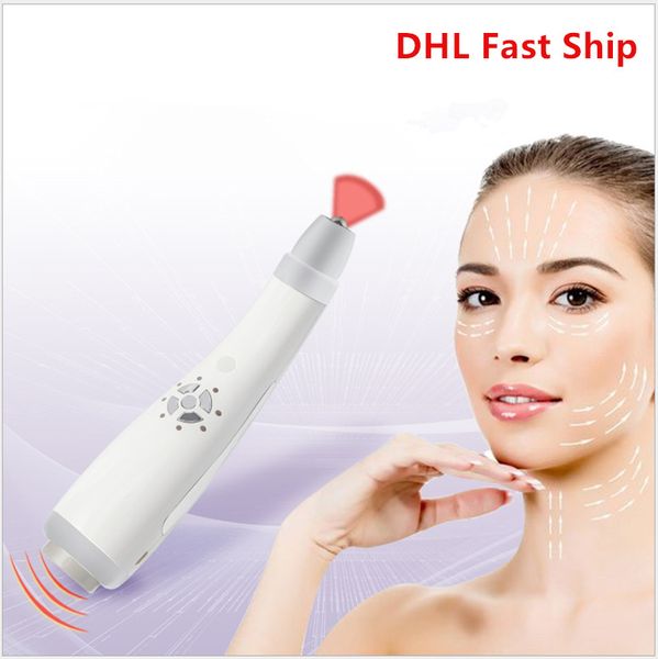 Mini Visão Ultrasonic Lead-in Instrumento Radiofreqüência Massagem Facial Beauty Eye Facial Cleanser Beauty Instruments DHL Fast Ship