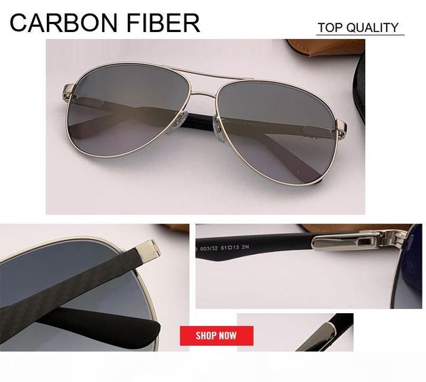 

selling new designer vintage sunglass classic fashion carbon fiber oculos de sol rd8313 sunglasses for women men, White;black