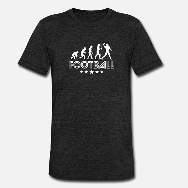 

retro football evolution t shirt men interesting cotton o neck normal interesting new style summer original