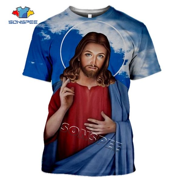 

summer homme clothing god cartoon men religion christ jesus 3d print shirts hentai horror oversized men clothing