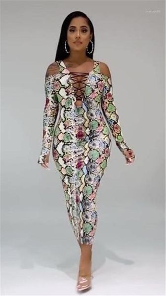 

dresses long sleeve bandage strapless dresses 3d print multi color casual females clothing womens designer bodycon, Black;gray