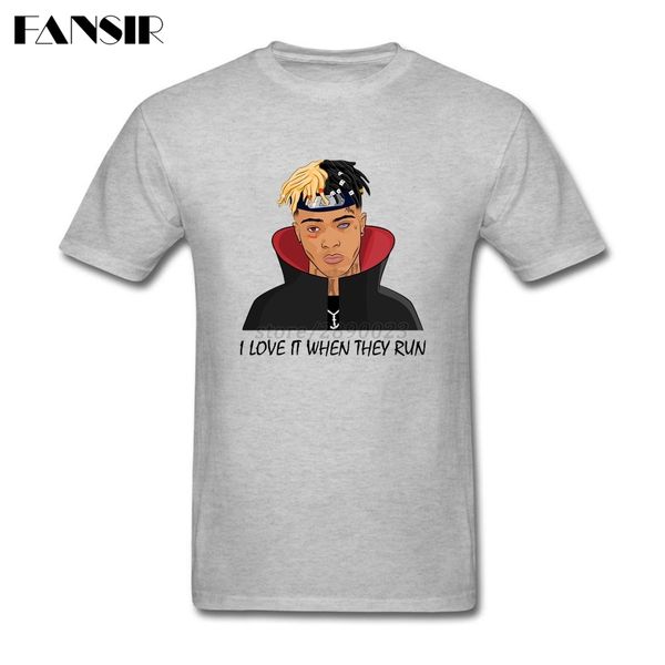 

премиум футболка с коротким рукавом мужской o шеи xxxtentacion наруто группа tops tee men t-shirt