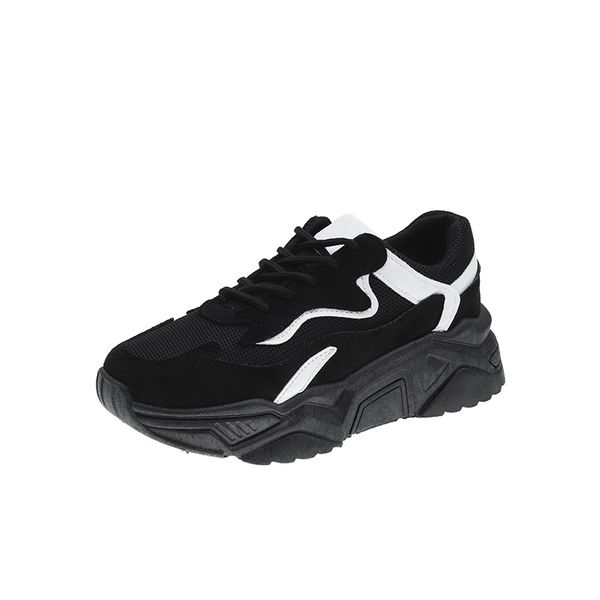 

2020 new spring fashion women casual shoes comfortable platform shoes woman sneakers ladies trainers chaussure femme, Black