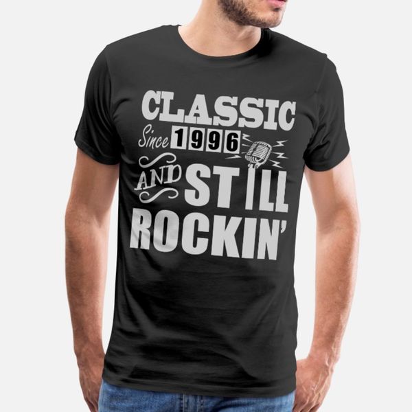 

classic 1996 b t shirt men designs tee shirt round collar normal interesting new fashion spring letter shirt