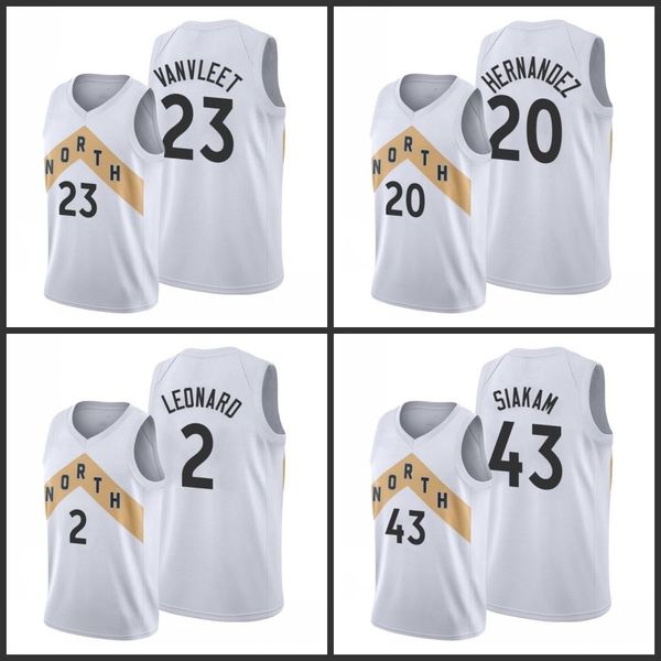 

toronto raptors fred vanvleet dewan hernandez pascal siakam kawhi leonard men 2019-20 edition jersey, Black