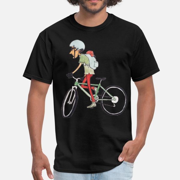 

urban cyclist t shirt men designing tee shirt round collar male interesting new style summer style leisure shirt