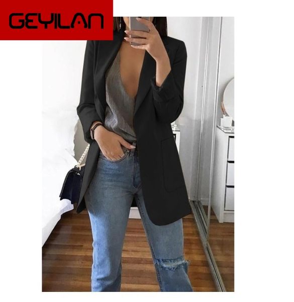 

ielgy europe and the united states explosion models women's jacket fashion lapel slim cardigan temperament suit female, White;black