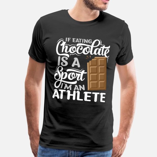 

chocolate chocoholic choco t shirt men customized cotton s-xxxl outfit loose new fashion summer cool shirt