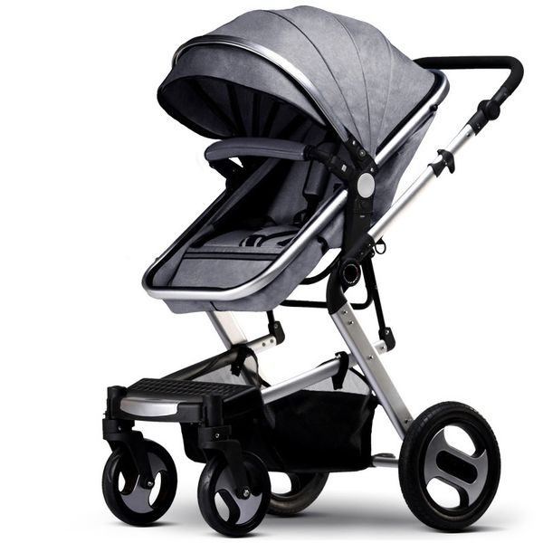 

high view baby stroller can be folded on four wheels akhaltec baby stroller