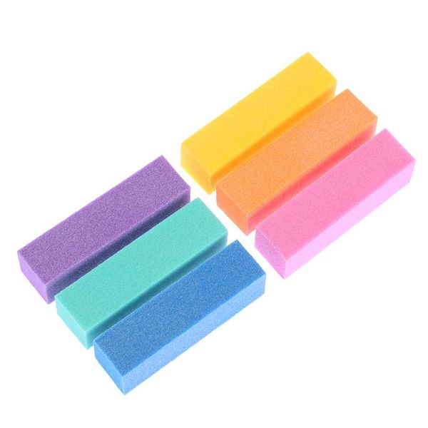 DHL Nail Art File Buffer Tampone Sanding Block Buffering Polish Manicure Tool ARTE DE UNAS Archivo Sandpaper File Brush Accessori Nail Art File