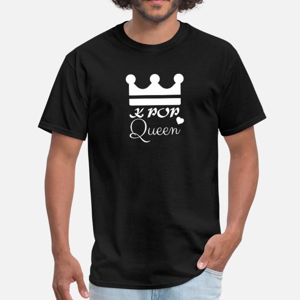

k pop queen t shirt men design tee shirt size s-3xl letters fit casual spring novelty shirt