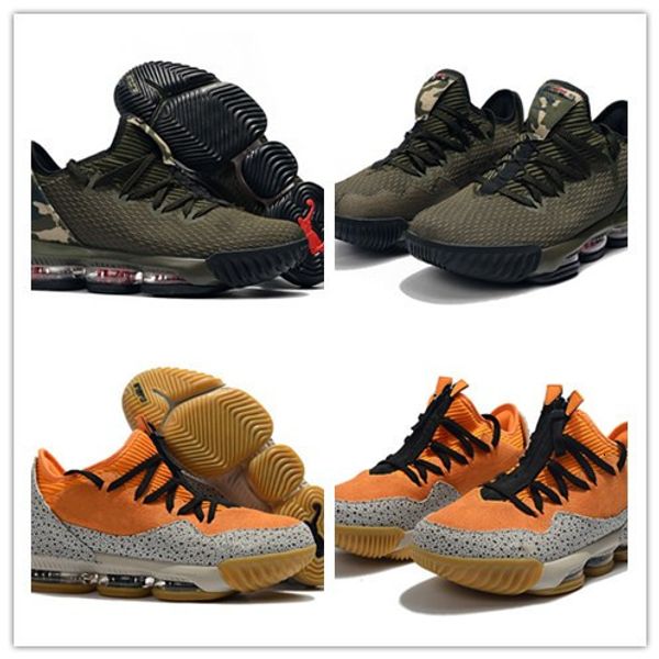 

2019 new arrive xvi 16 harlem's fashion row basketball shoes good quality fashion mens trainers 16s hfr relrts sports sneakers size 40, Black