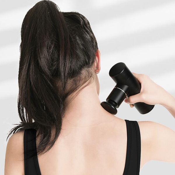 

ache pain tensionmini fascia gun mini massage gun massager lightweight deep fascial massager tissue percussion full body relief for muscle