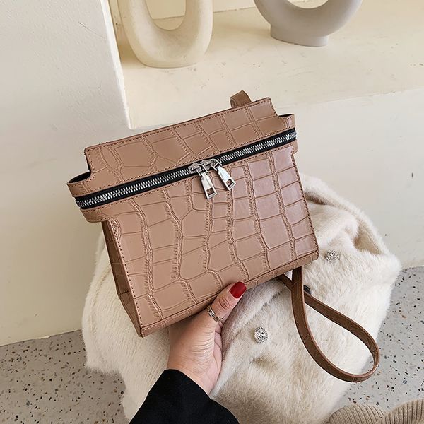 

luxury handbags women bags designer high capacity fashion leather women's crossbody bags stone pattern women's shoulder