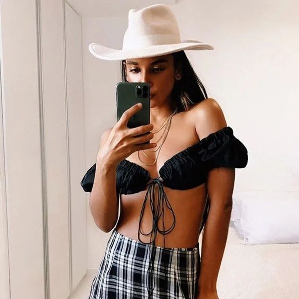 

women elegant short 2020 summer fashion ladies vintage bomb sweet female boho blouses casual girls chic, White