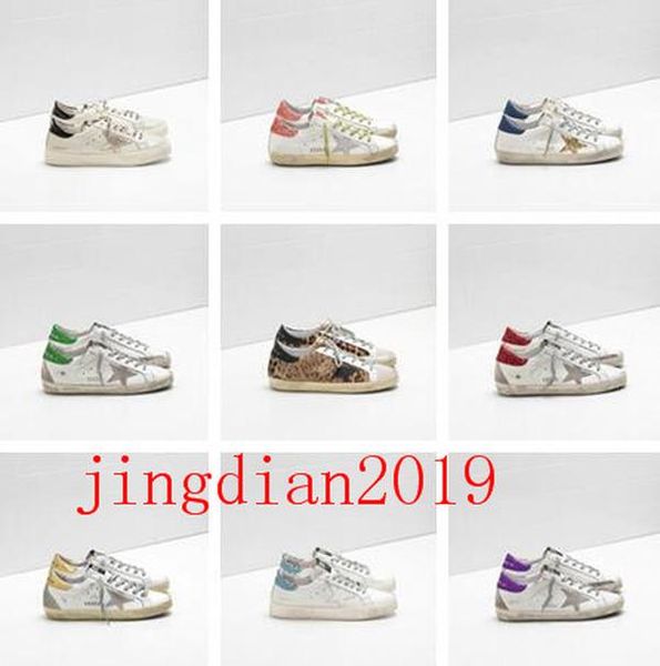 

ggdb italy brand golden superstar designer gooses sneakers classic white do-old dirty shoes men/women sport casual shoes platform sh tax, Black;red