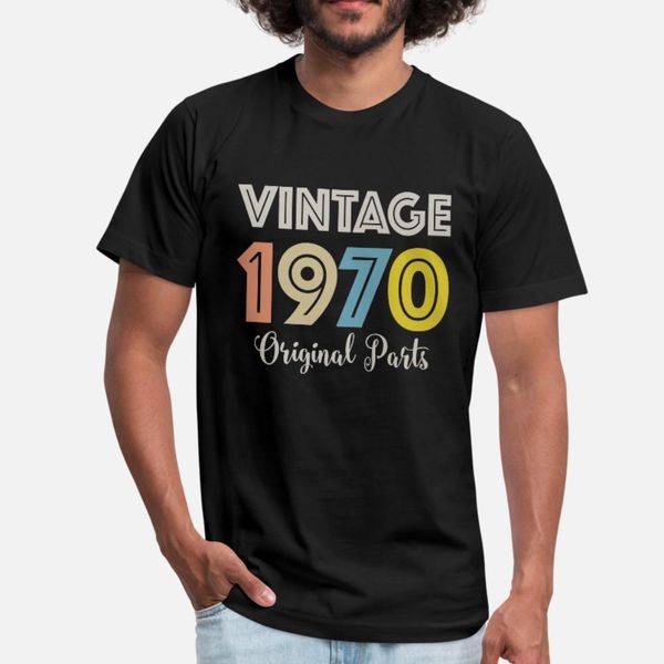 

vintage 1970 original parts t shirt men character 100% cotton round neck standard crazy funny casual spring autumn leisure shirt