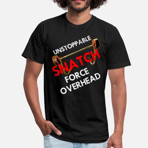 

weightlifting unsable snatch t shirt men custom short sleeve s-xxxl natural cute funny casual summer style cool shirt