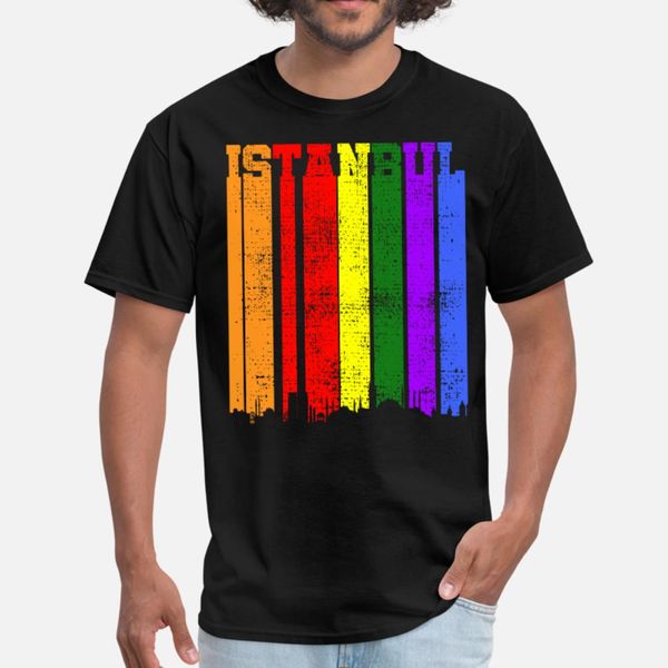 

istanbul t shirt men custom cotton plus size 3xl anti-wrinkle new fashion spring autumn cool shirt