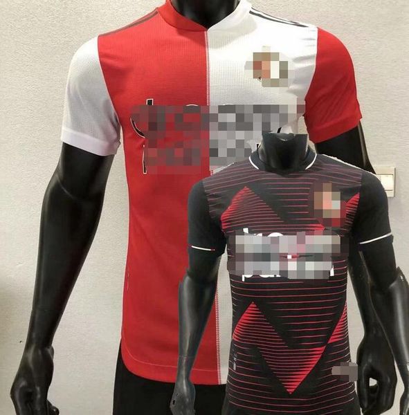 

20 21 feyenoord rotterdam away home player version soccer jerseys berghuis sinisterra senesi fer jorgensen 2020 2021 jersey football shirts, Black;yellow