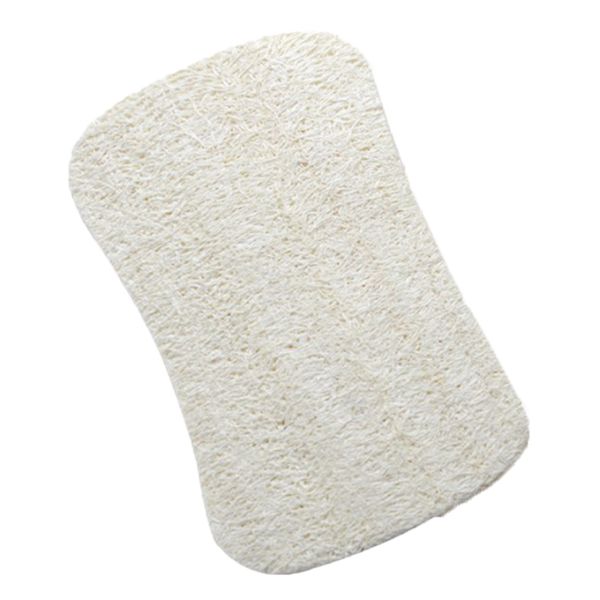 

3pcs household pot cleaning loofah fiber natural dish washing cloth soft kitchen