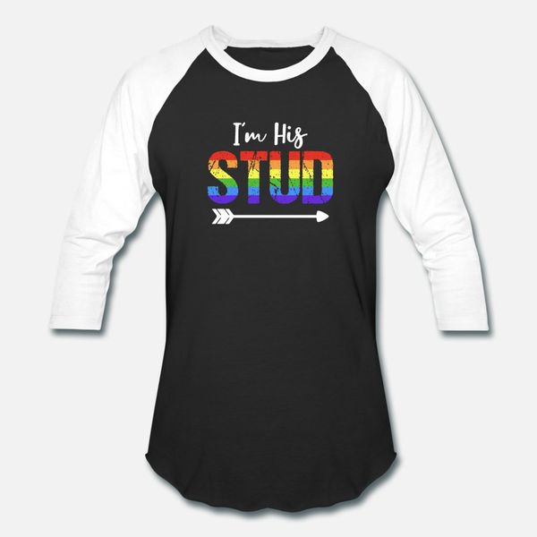 

смешные лгбт pride quote stud boyfriend муж подарков тенниска мужчин дизайнер футболка круглый воротник нормальный симпатичные аутентичные v