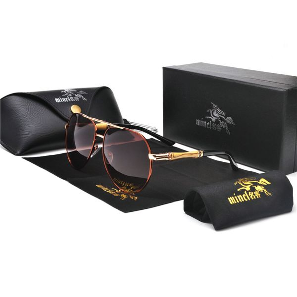 

men vintage aluminum polarized sunglasses classic sunglasses rays driving shades for men women driving goggle fml, White;black