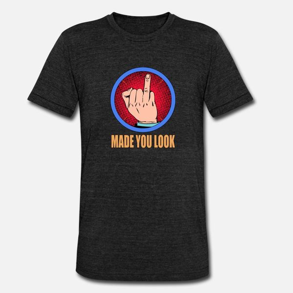 

made you look тенниска мужчины создать футболку s-3xl vintage интересный basic летний отдых рубашку