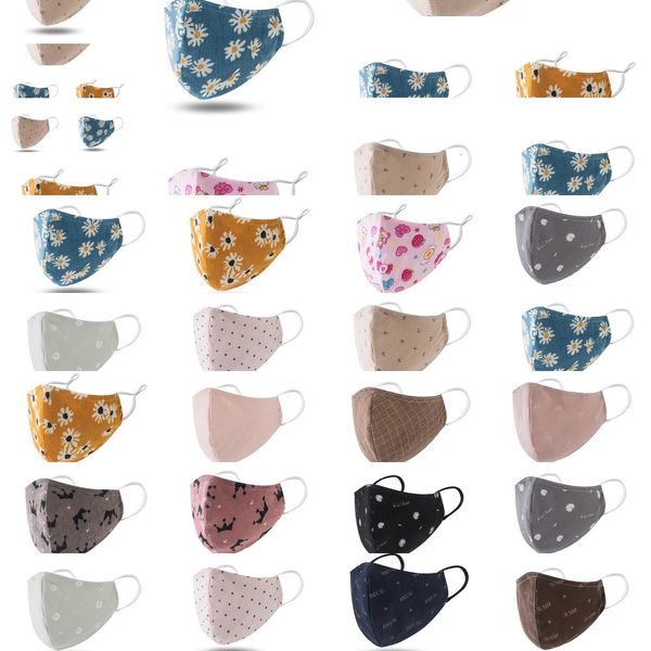 

face mask mask cartoon mouth 100% kids cotton washable reusable mask with filter dus x49u 9cz1