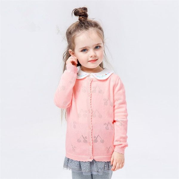

girls sweater new baby cardigan baby air conditioning shirt jacket cotton clothes summer and autumn thin sweater, White;black