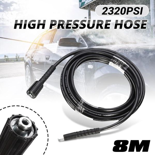 

car washer 8 meters high pressure water cleaning hose extension m22 160 bar cleaner wash