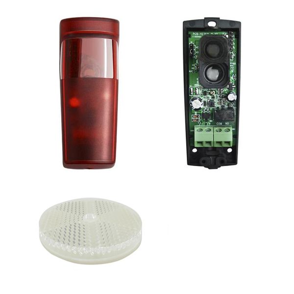 

5m 7m 10m garage sliding swing gate & door opener 12vdc reflective infrared pcell / infrared sensor p eye beam