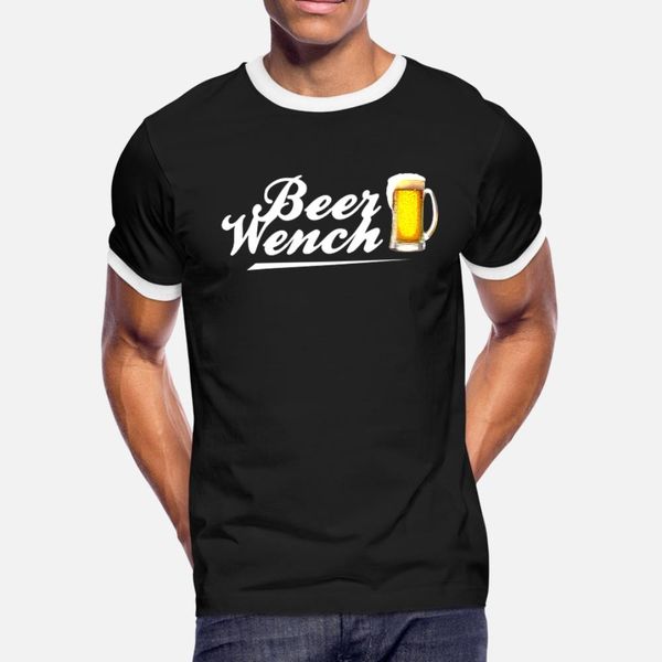 

beer_wench_ тенниска мужчины характер хлопок crew neck фотографии известные смешные летние письма рубашки