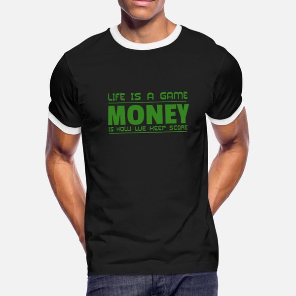 

money investing saving gift earning rich t shirt men character cotton s-xxxl natural cute funny casual spring autumn pictures shirt
