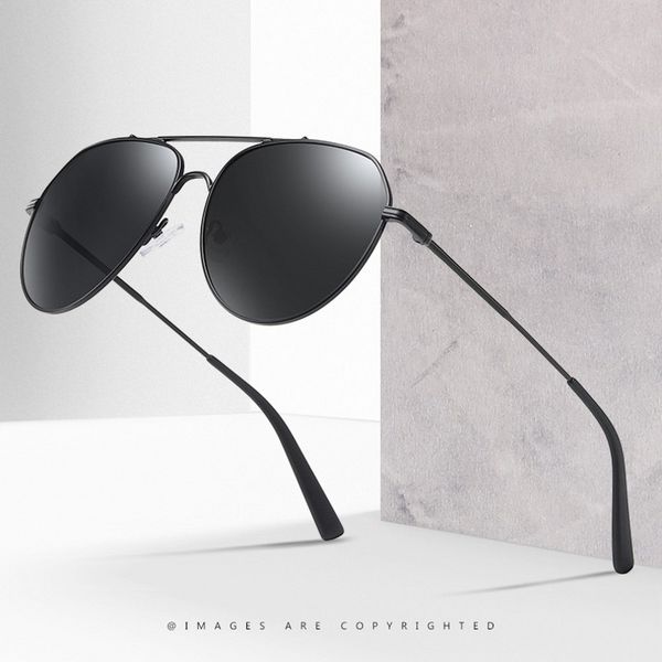 

men polarized sunglasses aviation sun glasses for men women metal frame luxury rays brand designer 2020 shades gafas de sol, White;black