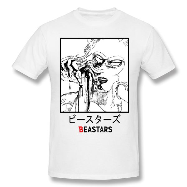 

2020 new arrival beastars title ofertas t-shirt 100% cotton paru itagaki anime crewneck tshirt round collar