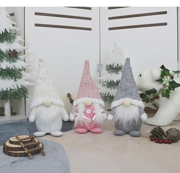 

ткань дерево главного день рождения xmas сант висячего rudolph украшение для куклы present подвески украшения праздника рождества куклы прек