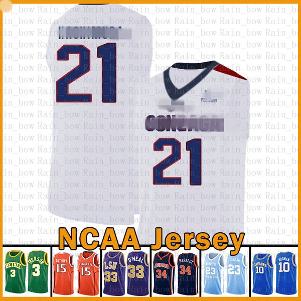 

rui 21 hachimura kyrie ncaa gonzaga bulldogs kawhi irving lebron 23 james 11 university basketball jersey leonard dwyane 3 wade 22 mccall, Black