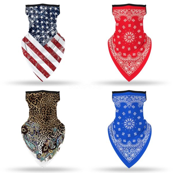 

2020 fashion mask button headbands women yoga elastic turban exercise print flower headwear girls hair gift#260, Black