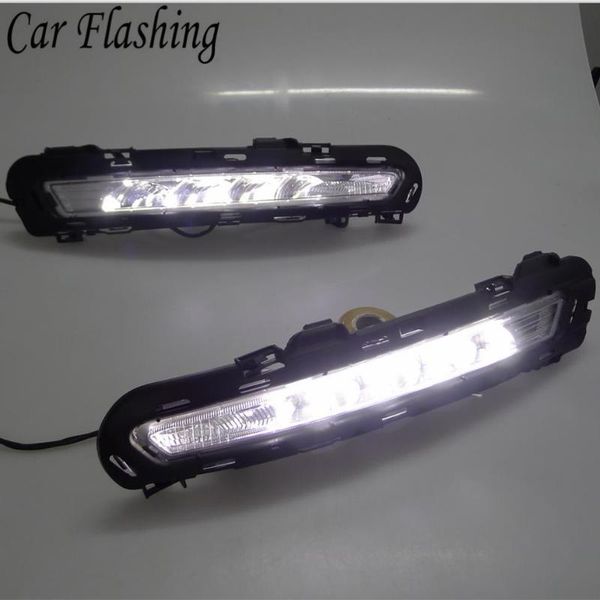 

drl вождение дневного света противотуманных фар 12 реле переход на желтый сигнал поворота 2pcs для mondeo 2011 2012 2013