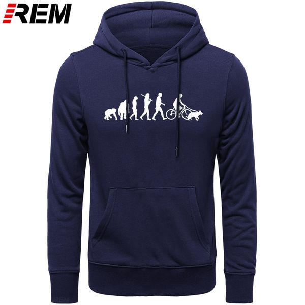 

rem standard edition fahrrad mit hund evolution hoodies, sweatshirts