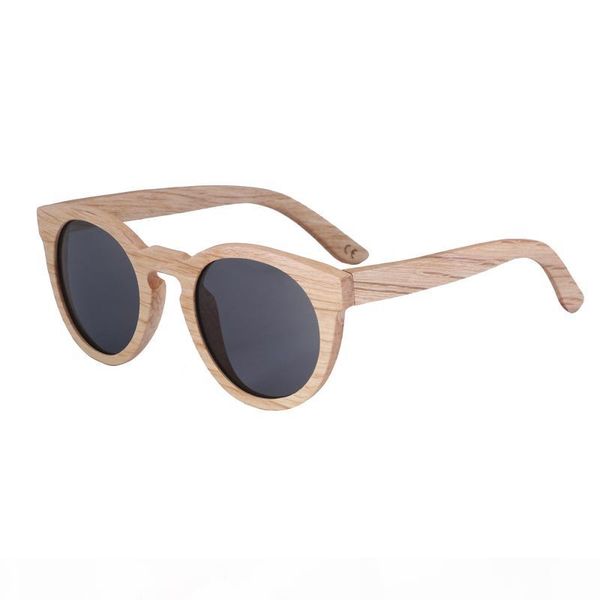

2018 new style handmade wooden woman wood sunglasses polarized bamboo sunglasses beach sunglasses, White;black