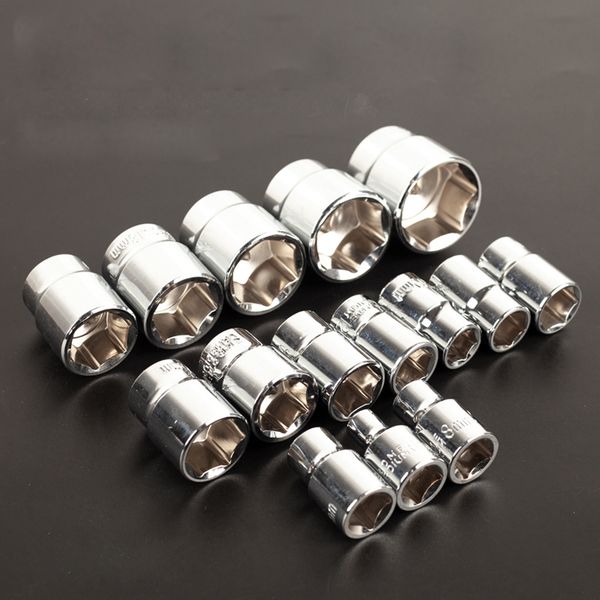 

1pcs 3/8" drive hex socket 6 7 8 9 10 11 12 13 14 15 16 17 18 19 20 21 22 24mm wrench 6 point socket bit adapter car repair tool