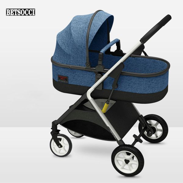 

leecus baby stroller can sit can lie down, light folding high landscape two-way absorber newborn baby car