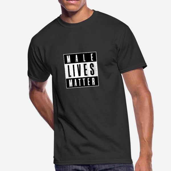 

male lives matter anti feminism t shirt men customize cotton plus size 3xl fit sunlight comical summer normal shirt