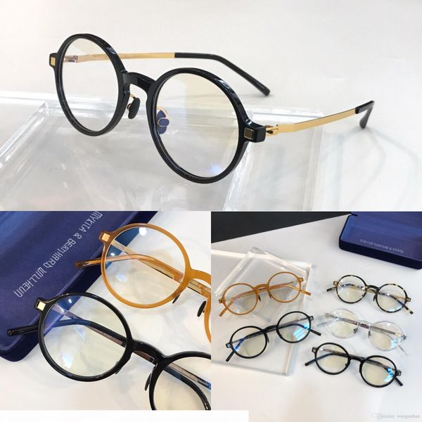 

mykita tomkin women fashion optical glasses frame designer eyewear glasses round frame eyeglasses frame come with pacakge, White;black